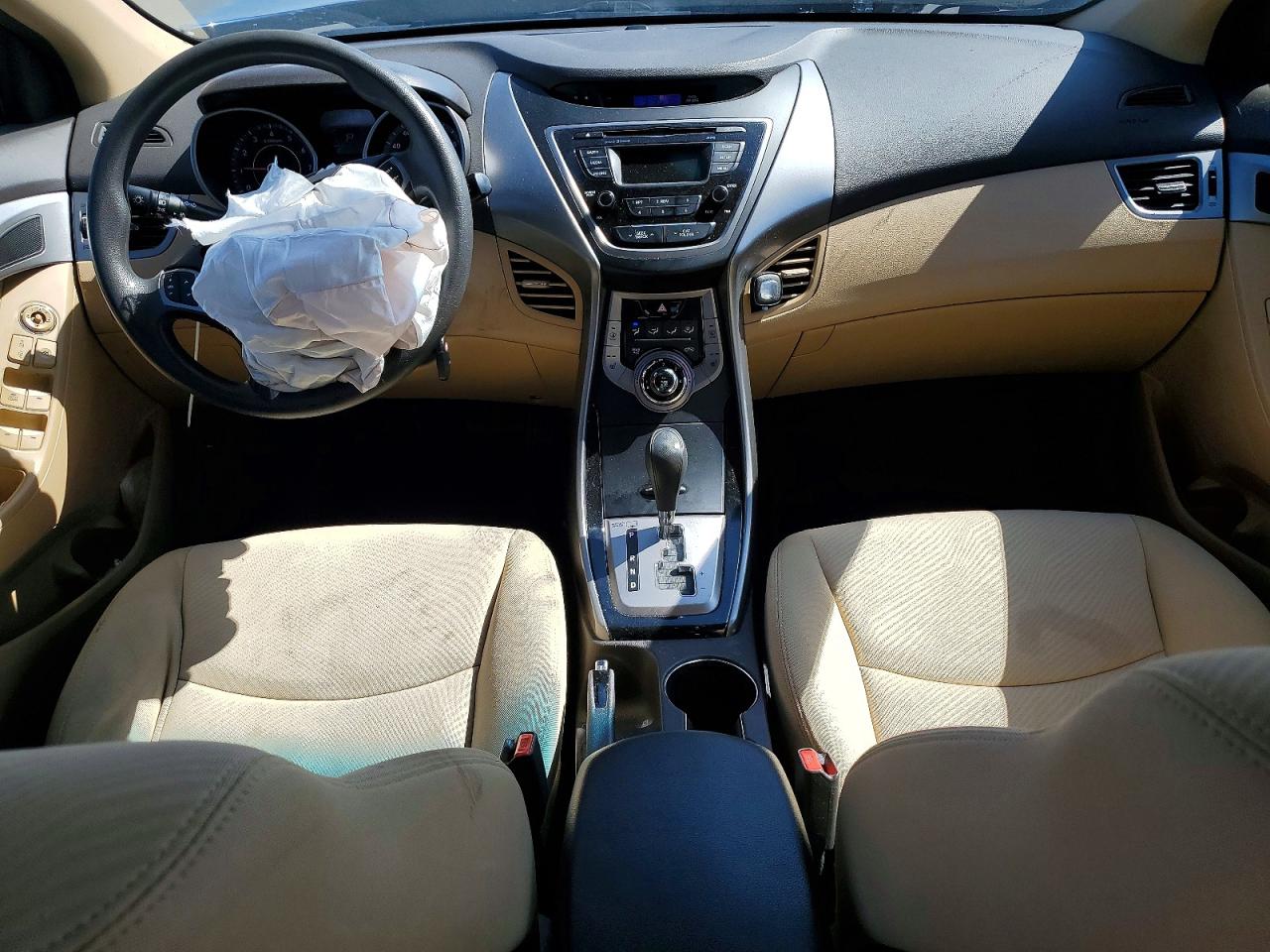 2013 Hyundai Elantra Gls Blue vin: KMHDH4AE8DU690683
