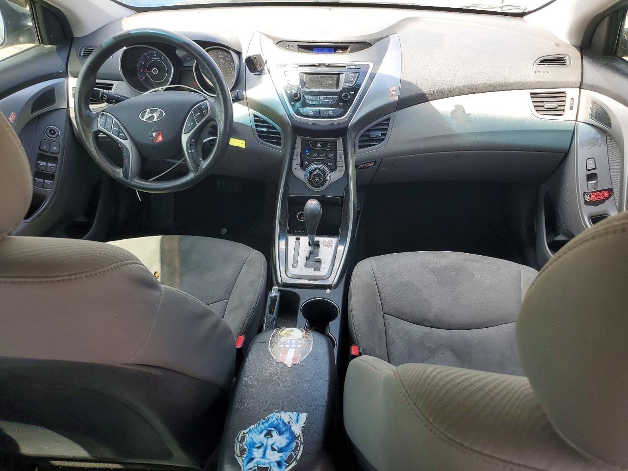 2013 Hyundai Elantra Gls Gray vin: KMHDH4AE8DU730714