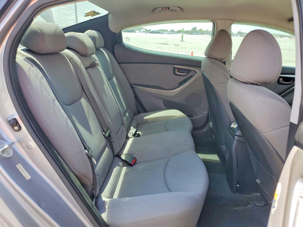 2013 Hyundai Elantra Gls Gray vin: KMHDH4AE8DU730714
