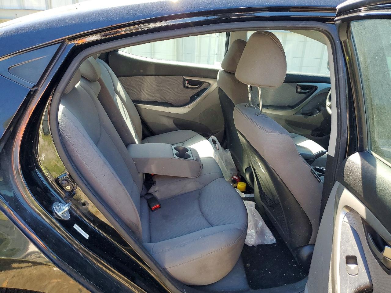 2013 Hyundai Elantra Gls Black vin: KMHDH4AE8DU744113