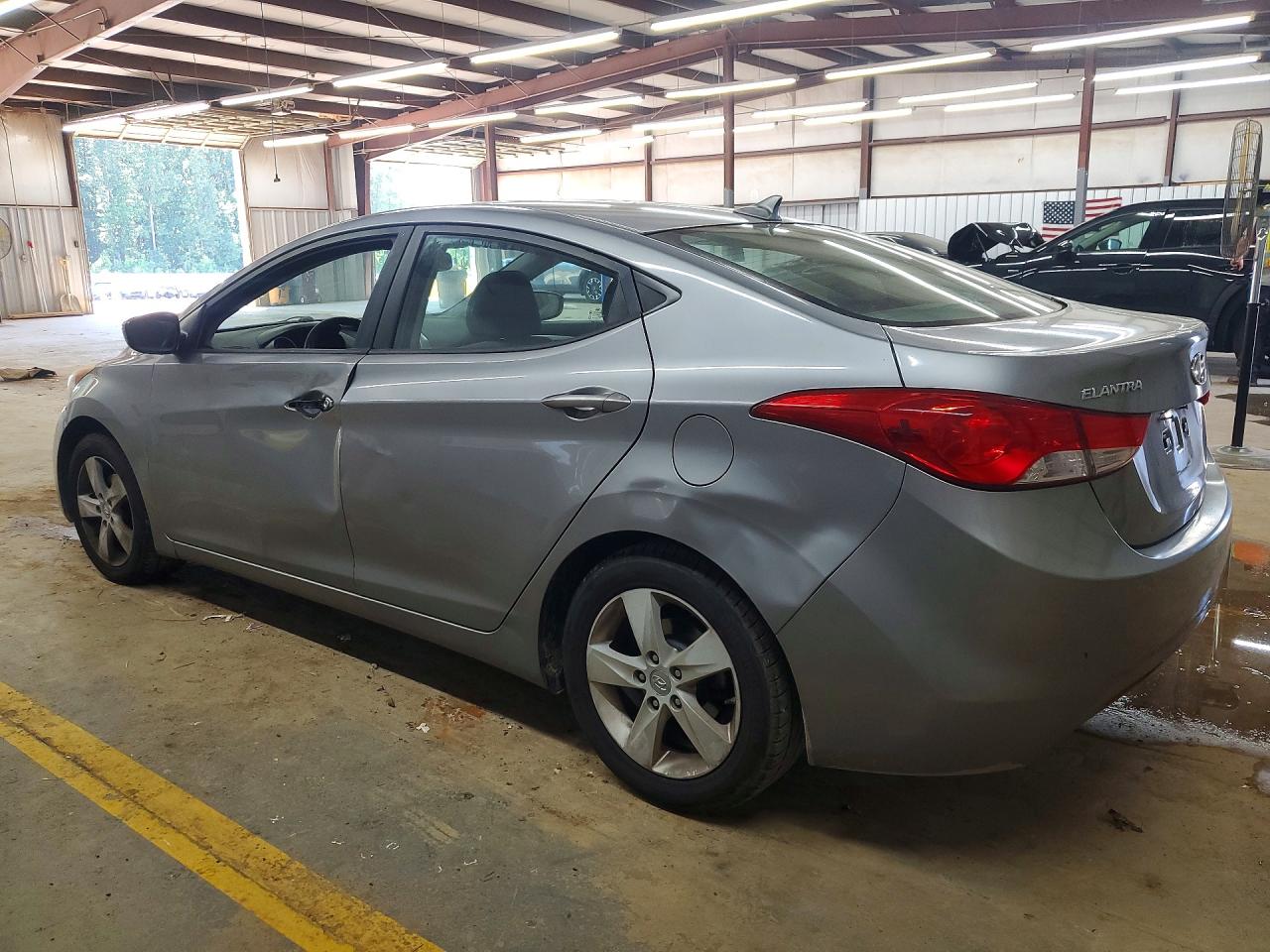 2013 Hyundai Elantra Gls Gray vin: KMHDH4AE8DU750686