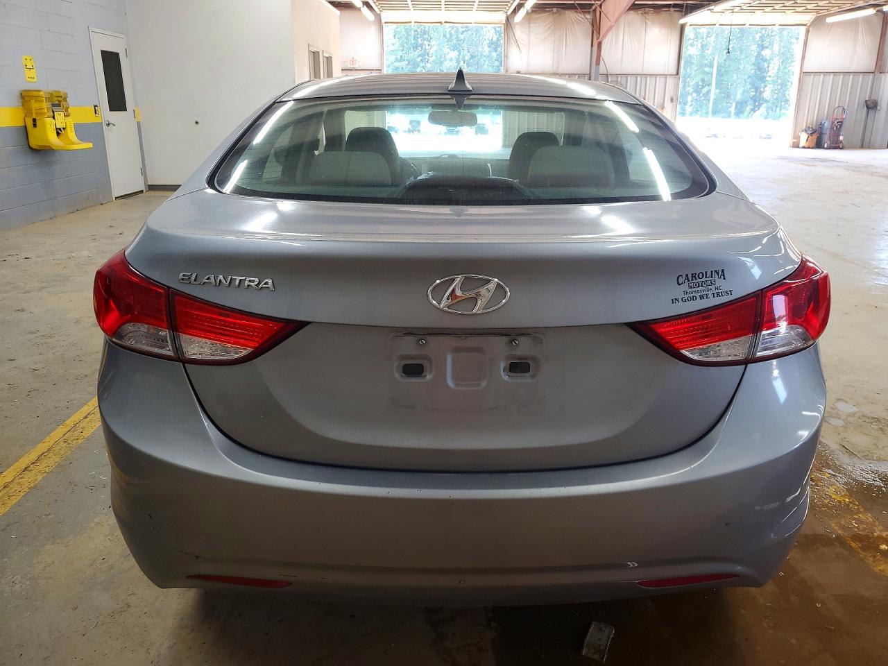 2013 Hyundai Elantra Gls Gray vin: KMHDH4AE8DU750686