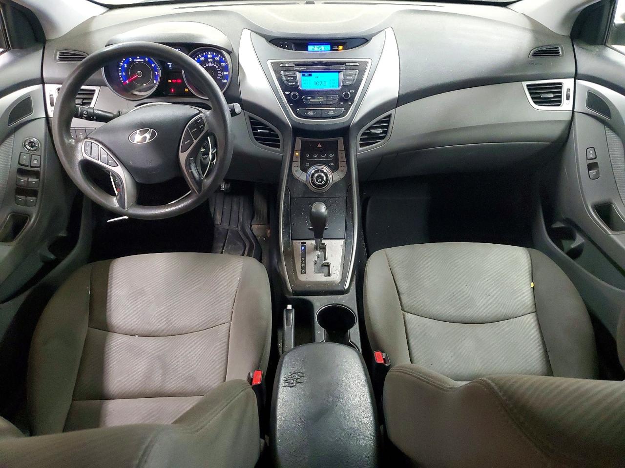 2013 Hyundai Elantra Gls Gray vin: KMHDH4AE8DU750686