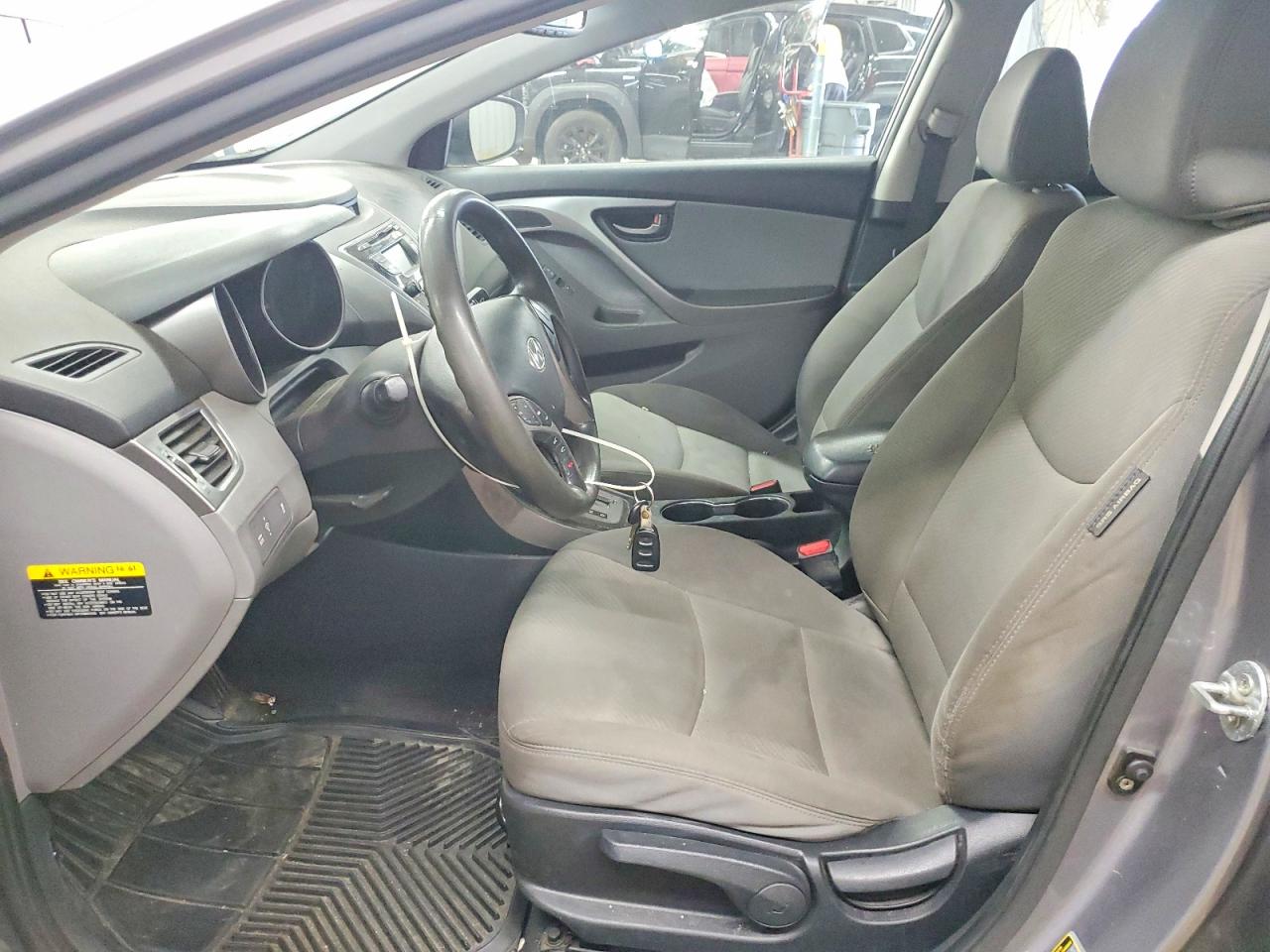 2013 Hyundai Elantra Gls Gray vin: KMHDH4AE8DU750686