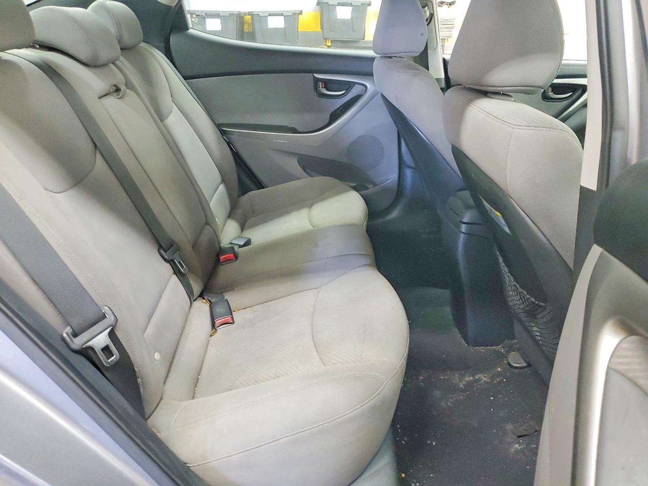 2013 Hyundai Elantra Gls Gray vin: KMHDH4AE8DU750686