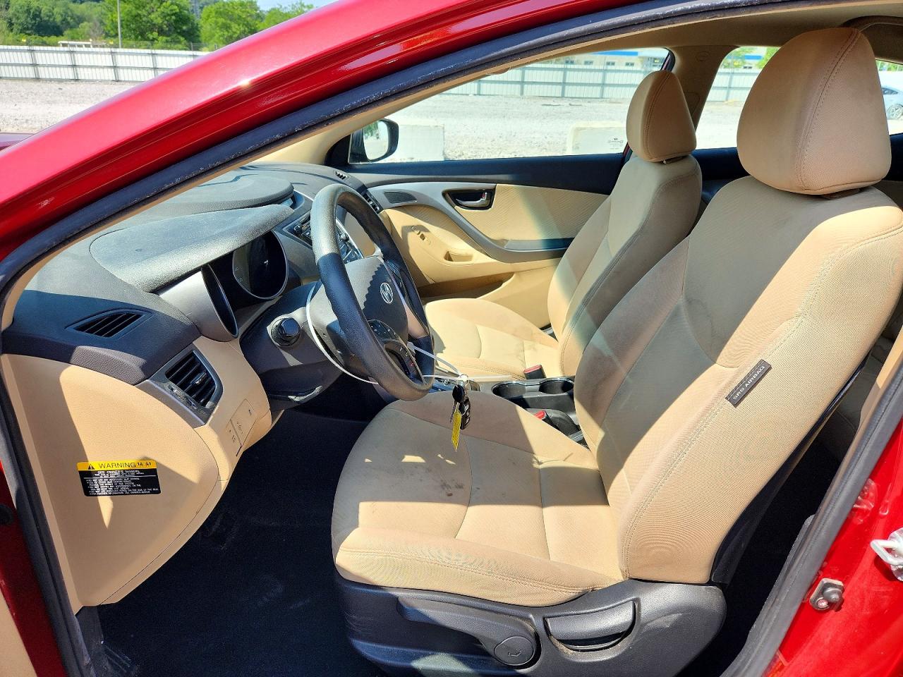 2013 Hyundai Elantra Gls Brown vin: KMHDH4AE8DU776673