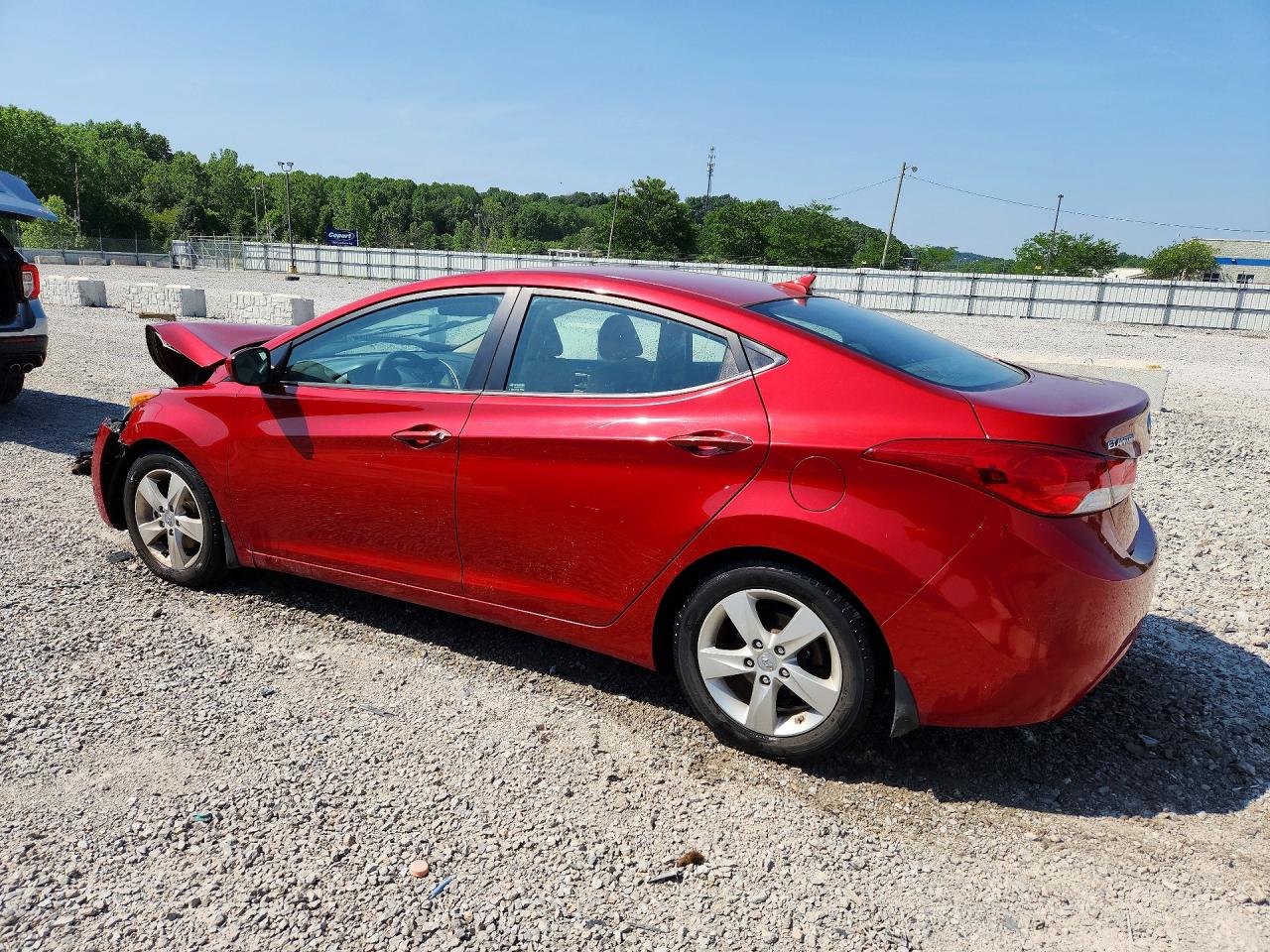 2013 Hyundai Elantra Gls Brown vin: KMHDH4AE8DU776673