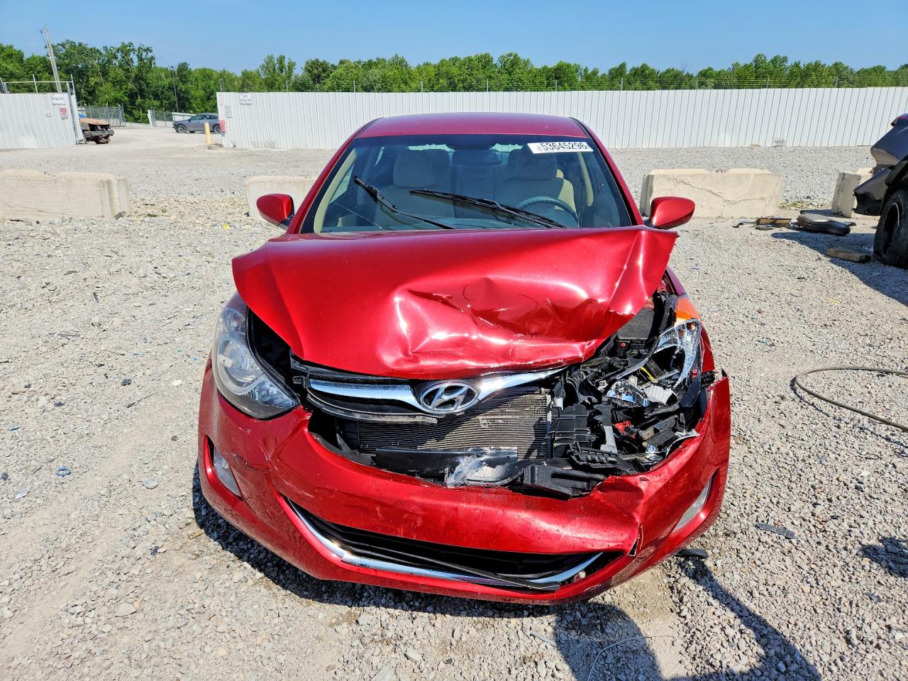 2013 Hyundai Elantra Gls Brown vin: KMHDH4AE8DU776673