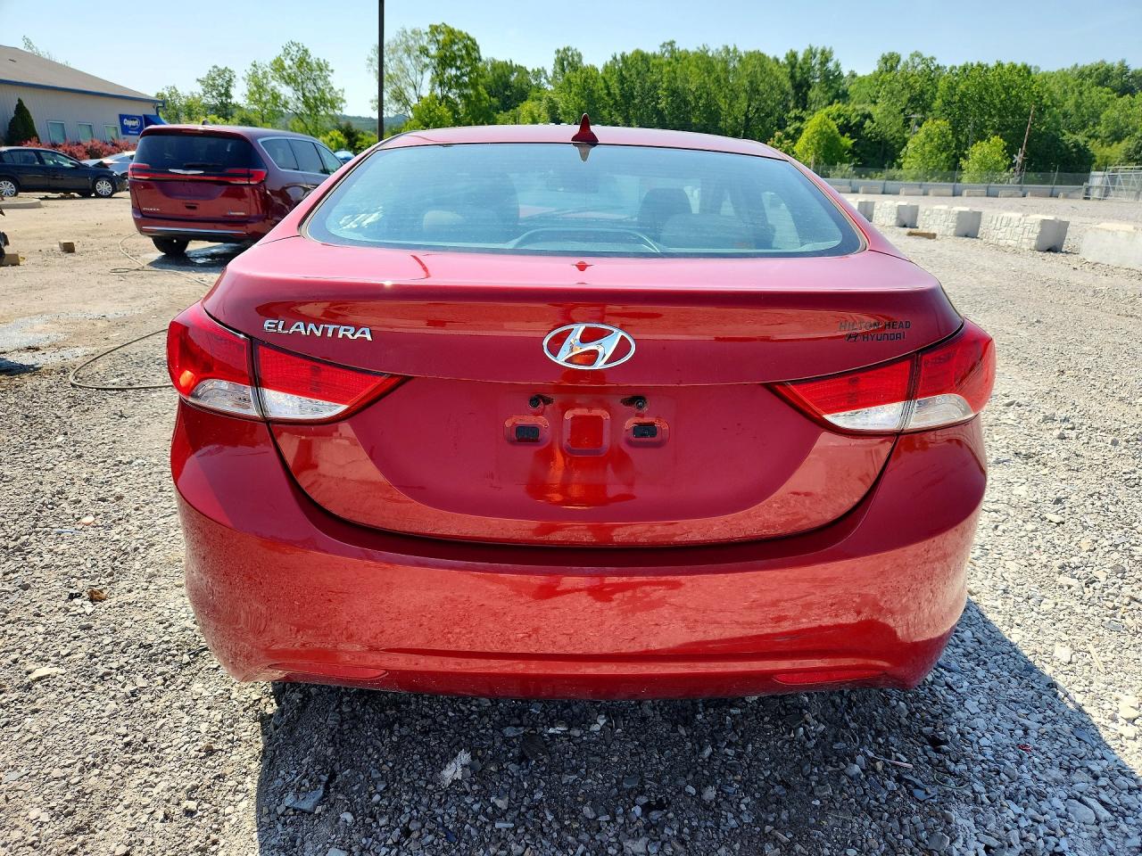2013 Hyundai Elantra Gls Brown vin: KMHDH4AE8DU776673