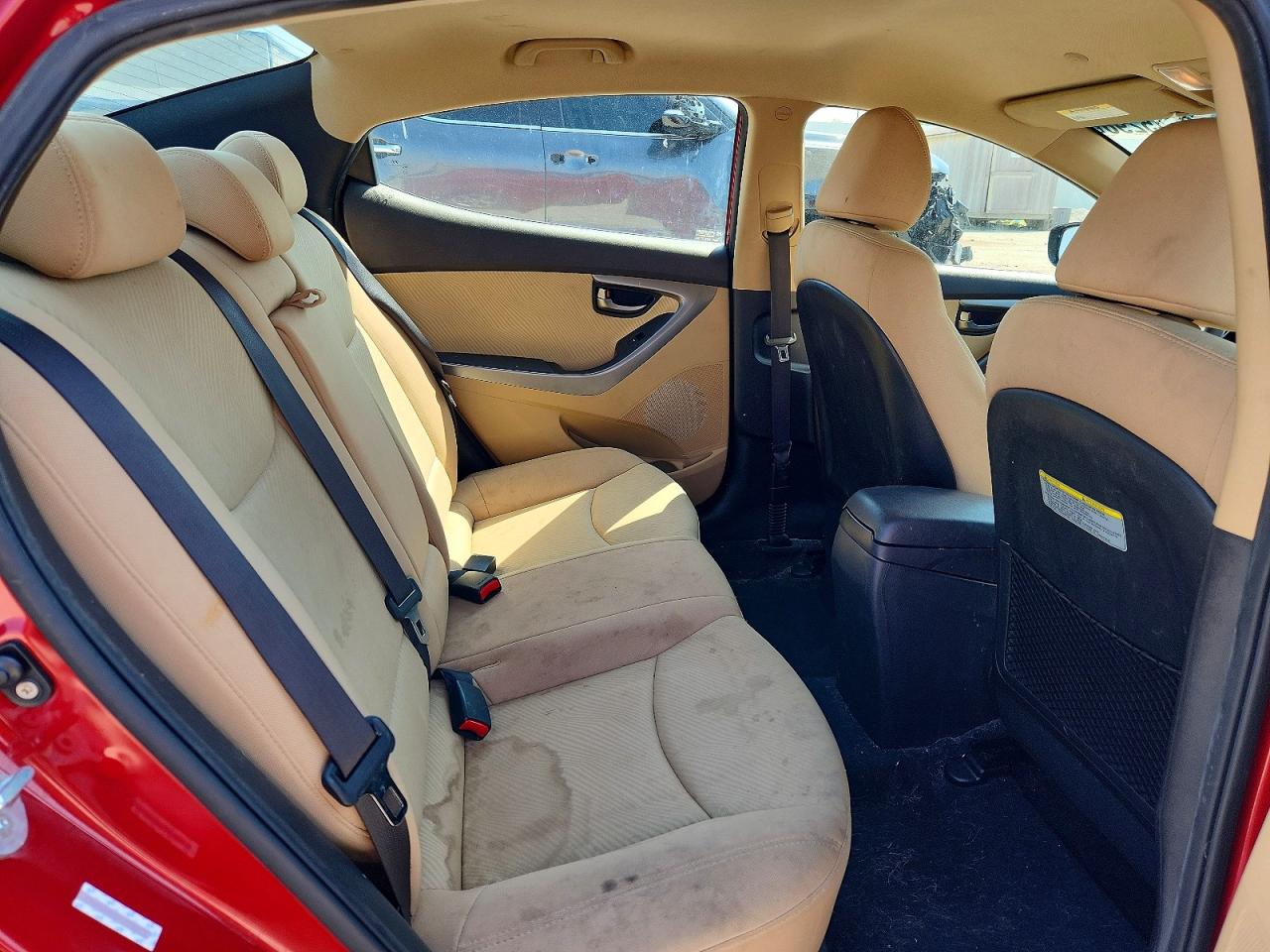 2013 Hyundai Elantra Gls Brown vin: KMHDH4AE8DU776673