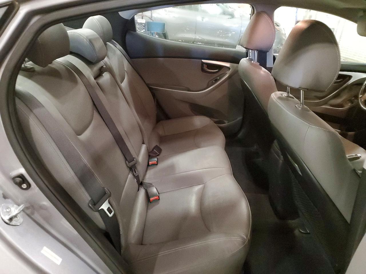 2013 Hyundai Elantra Limited Gray vin: KMHDH4AE8DU776771