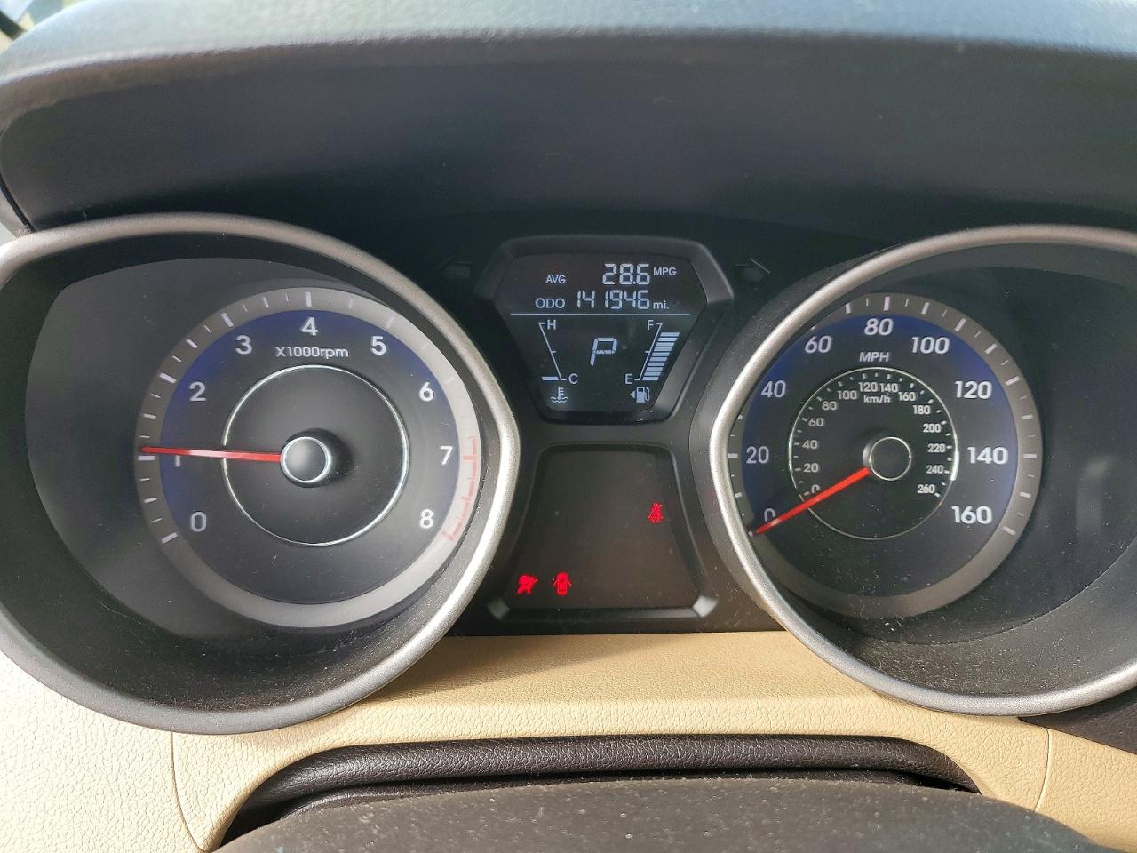 2013 Hyundai Elantra Gls Синий vin: KMHDH4AE8DU821210