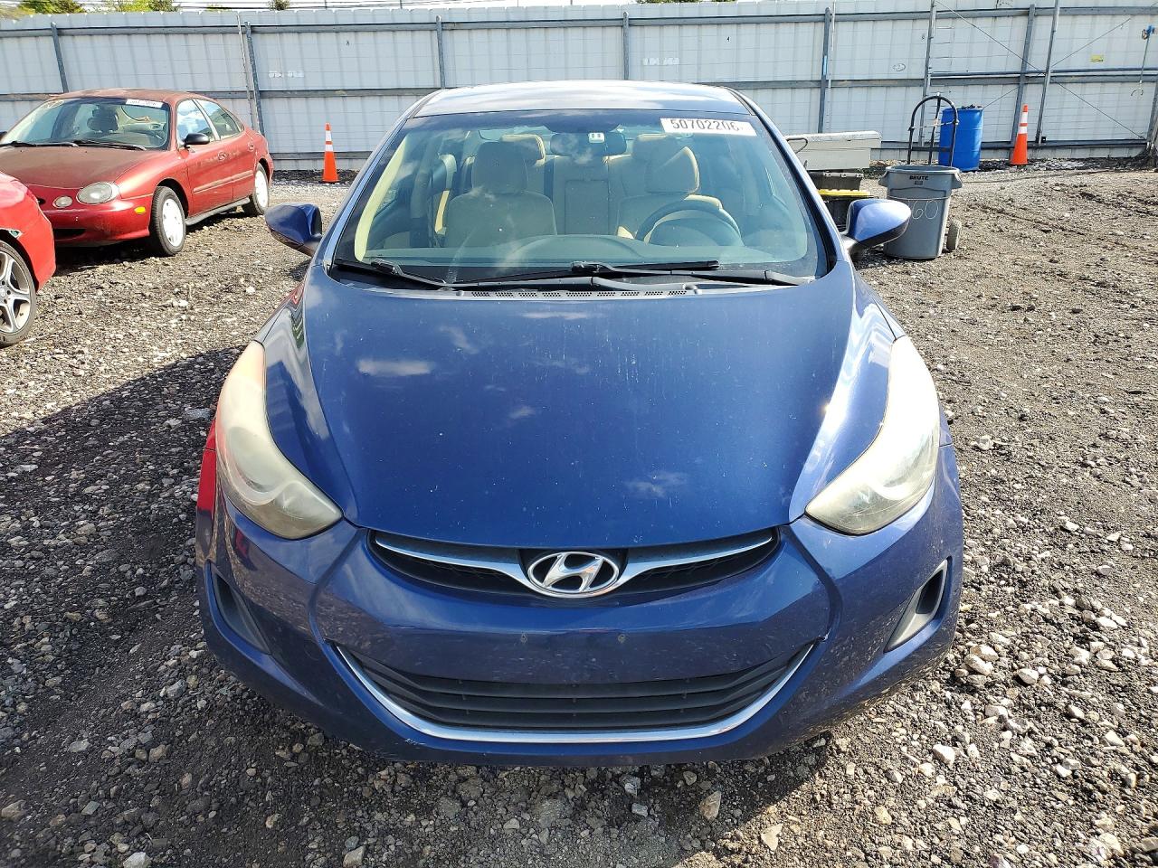 2013 Hyundai Elantra Gls Синий vin: KMHDH4AE8DU821210