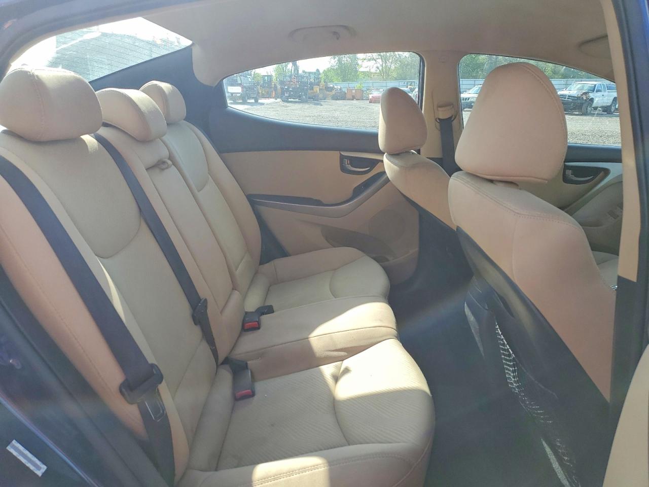 2013 Hyundai Elantra Gls Синий vin: KMHDH4AE8DU821210