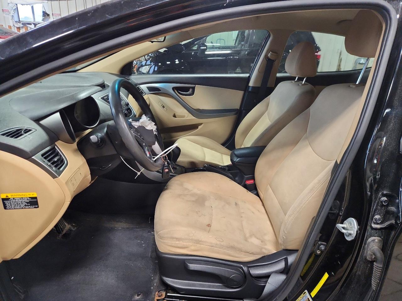 2013 Hyundai Elantra Gls Черный vin: KMHDH4AE8DU845037