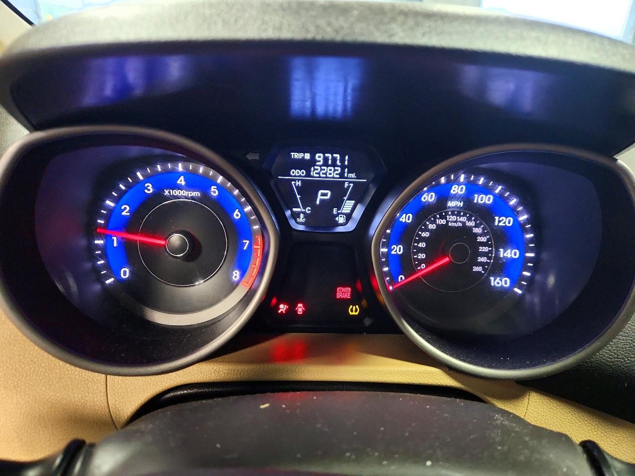 2013 Hyundai Elantra Gls Черный vin: KMHDH4AE8DU845037