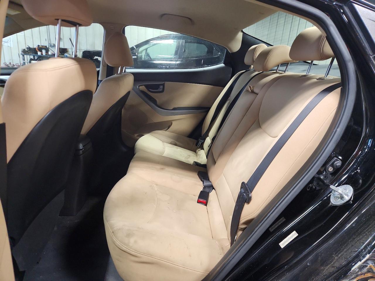 2013 Hyundai Elantra Gls Черный vin: KMHDH4AE8DU845037