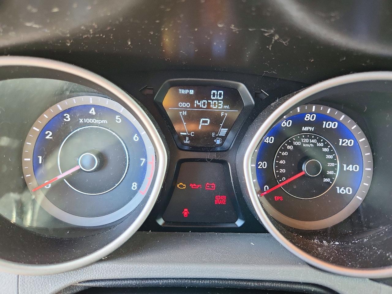 2013 Hyundai Elantra Gls Silver vin: KMHDH4AE8DU853221