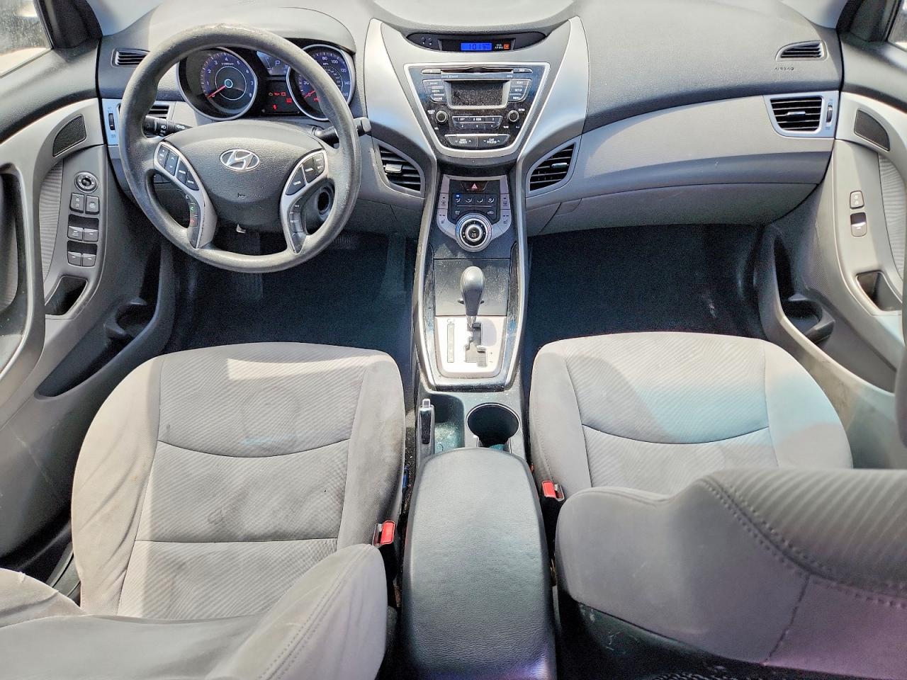 2013 Hyundai Elantra Gls Silver vin: KMHDH4AE8DU853221