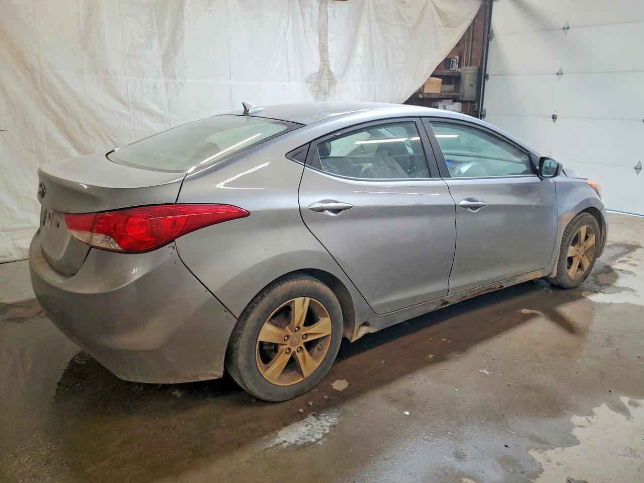 2013 Hyundai Elantra Gls Silver vin: KMHDH4AE8DU888647