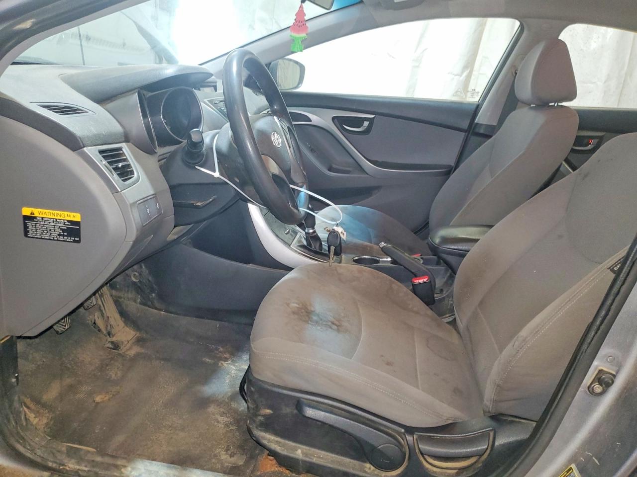 2013 Hyundai Elantra Gls Silver vin: KMHDH4AE8DU888647