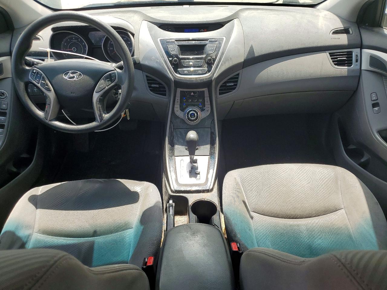 2013 Hyundai Elantra Gls Silver vin: KMHDH4AE8DU955845