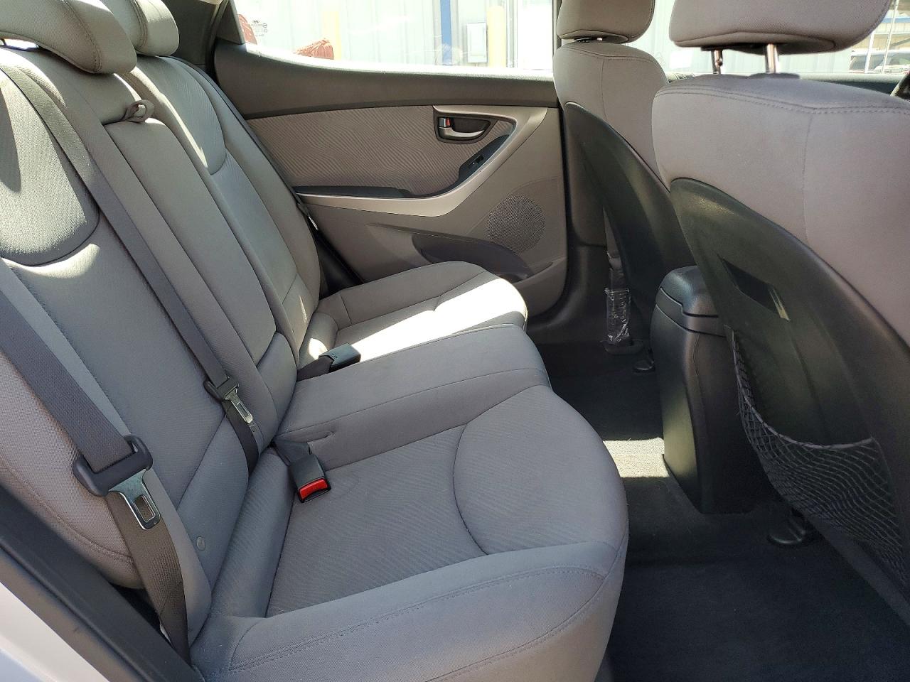 2013 Hyundai Elantra Gls Silver vin: KMHDH4AE8DU967056