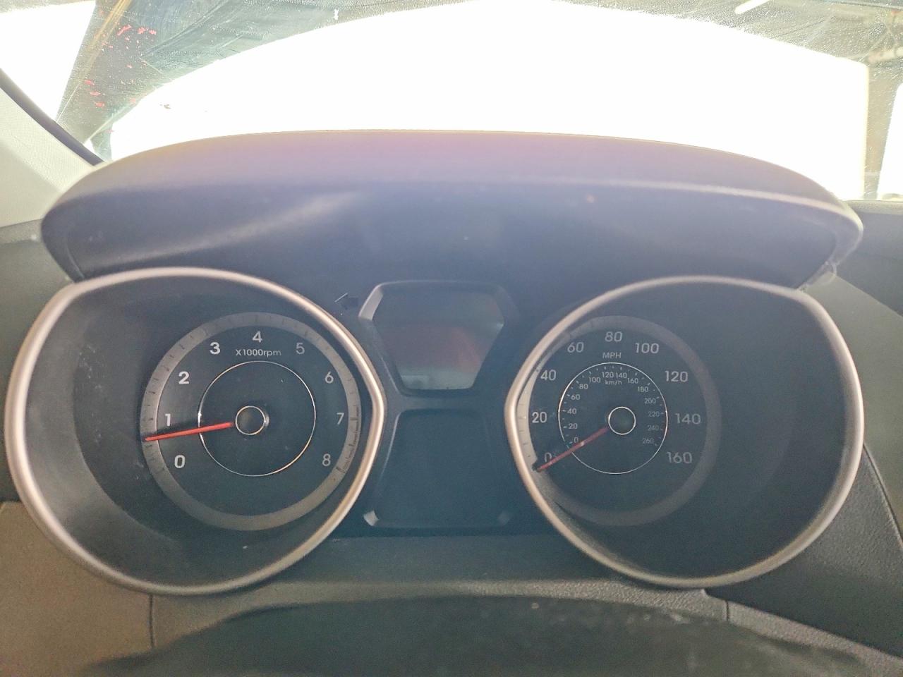 2013 Hyundai Elantra Gls Gray vin: KMHDH4AE8DU977568