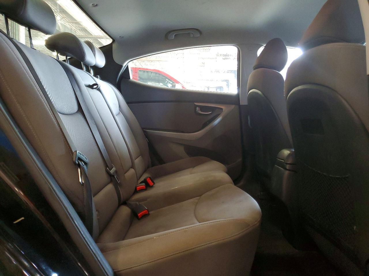 2014 Hyundai Elantra Se Black vin: KMHDH4AE8EU067906