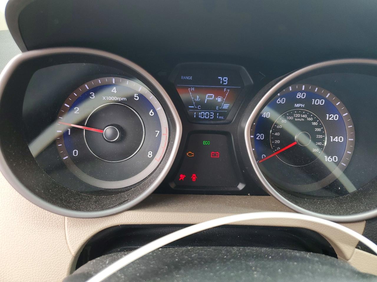 2014 Hyundai Elantra Se Red vin: KMHDH4AE8EU082387