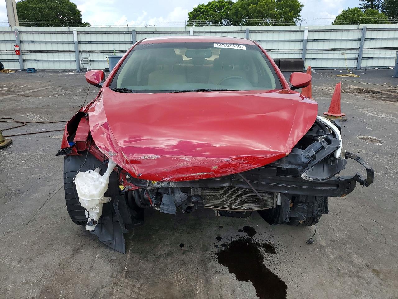 2014 Hyundai Elantra Se Red vin: KMHDH4AE8EU082387