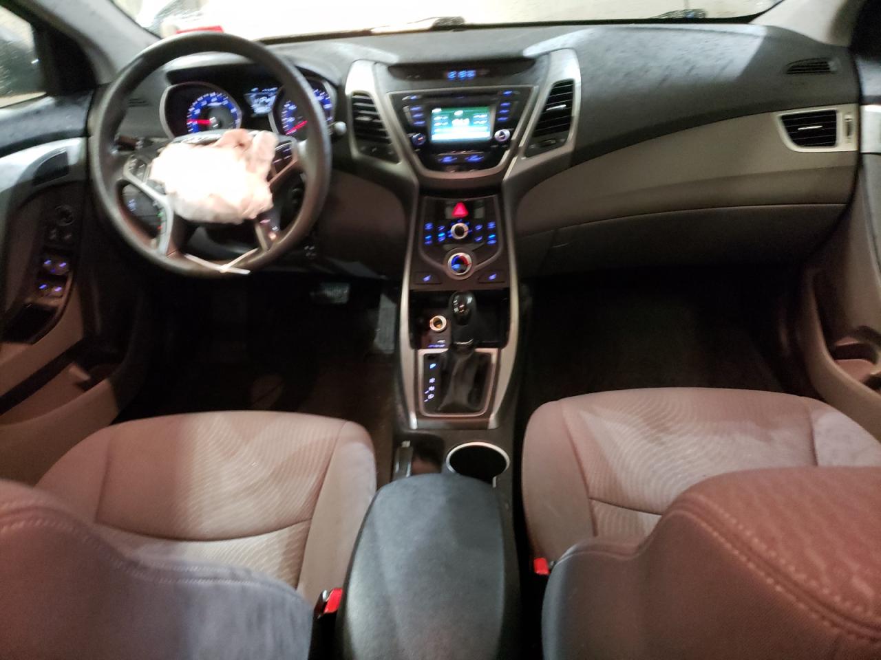 2014 Hyundai Elantra Se Silver vin: KMHDH4AE8EU099948