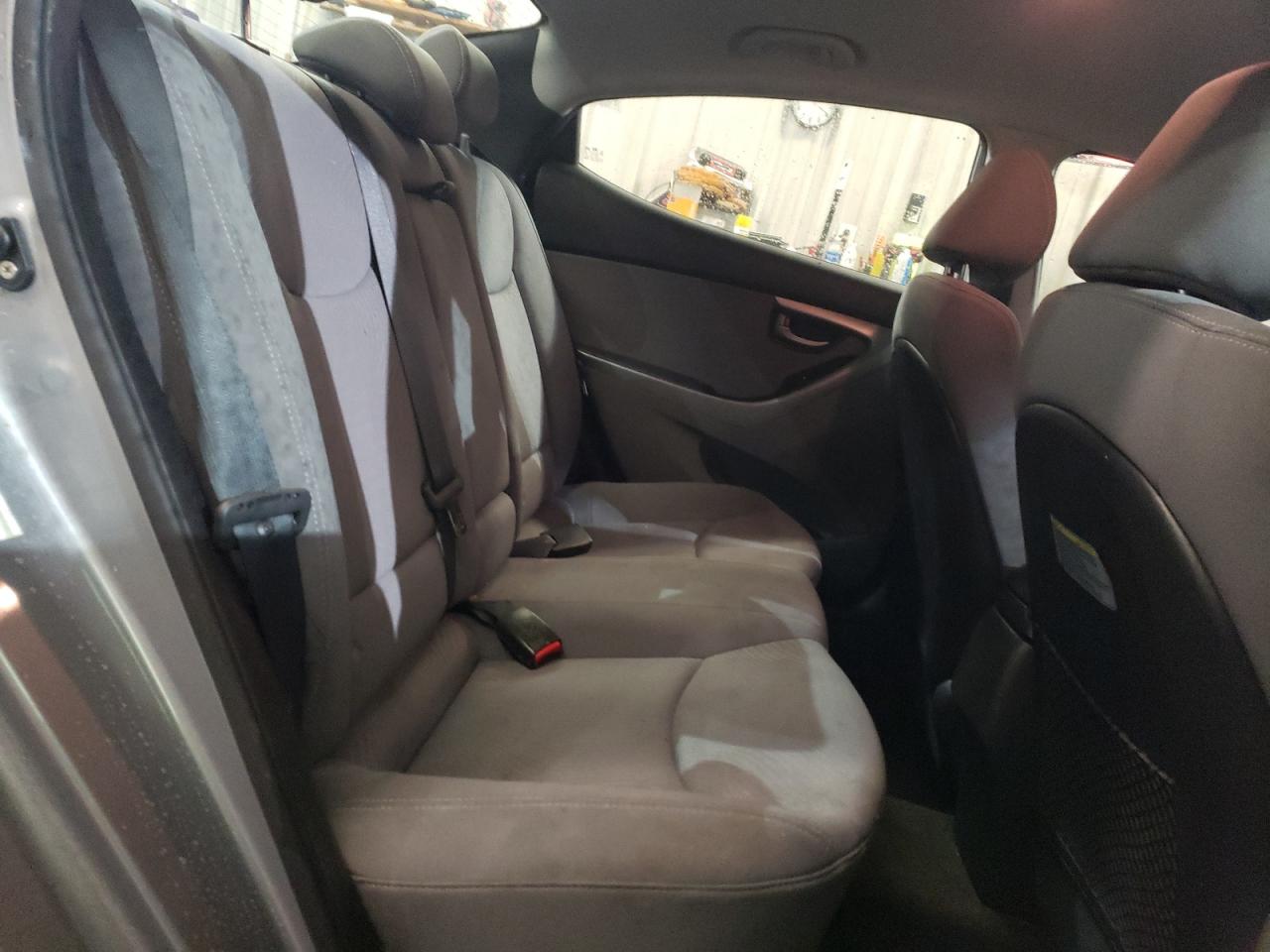 2014 Hyundai Elantra Se Silver vin: KMHDH4AE8EU099948