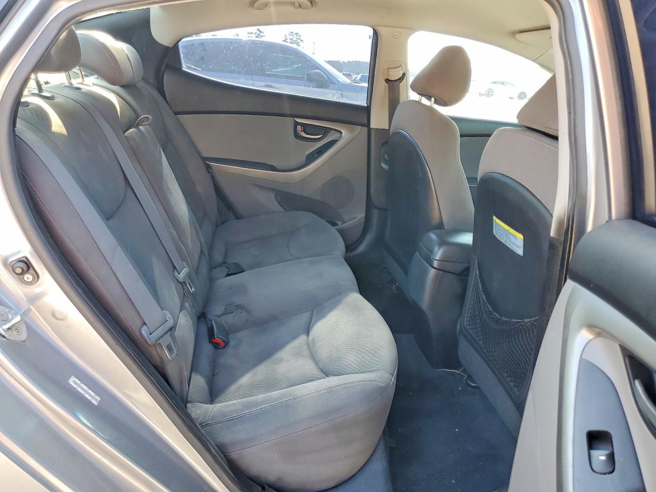 2014 Hyundai Elantra Se Silver vin: KMHDH4AE8EU107143