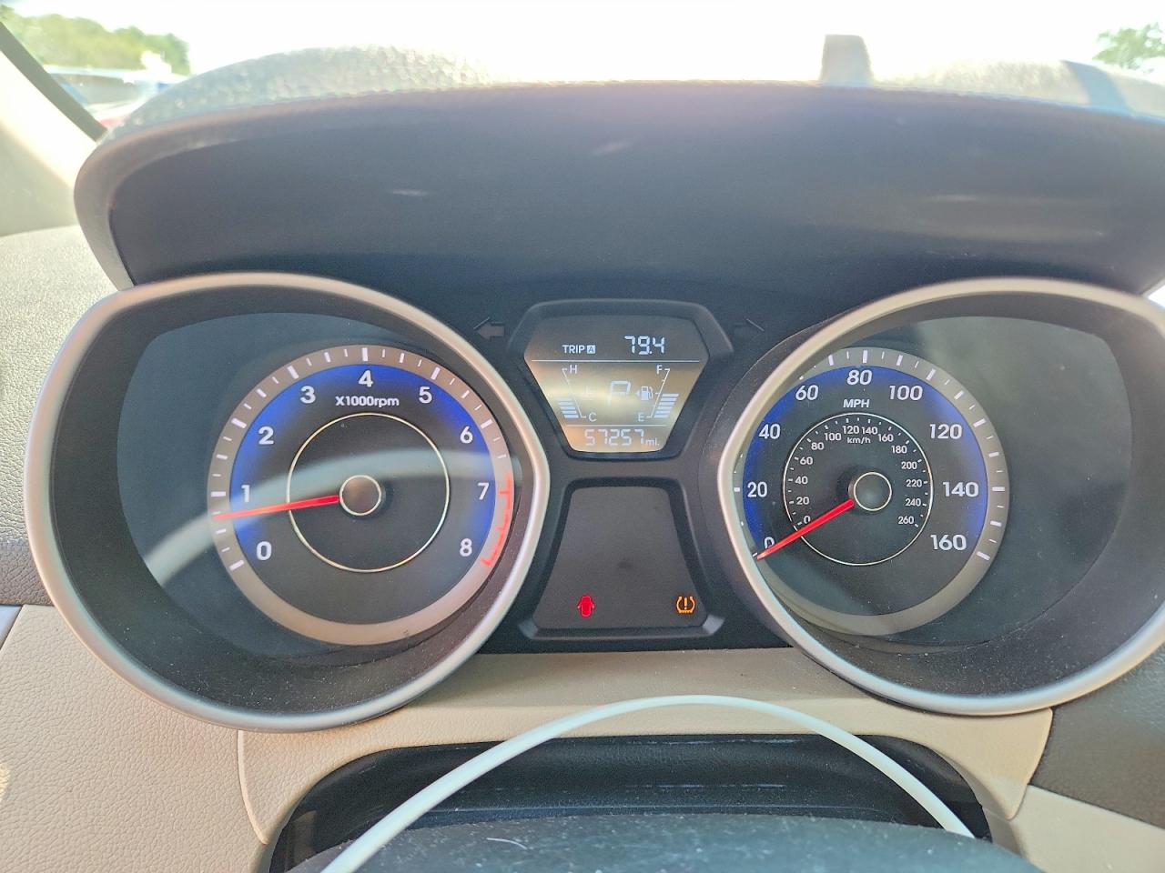 2014 Hyundai Elantra Se Красный vin: KMHDH4AE8EU141678