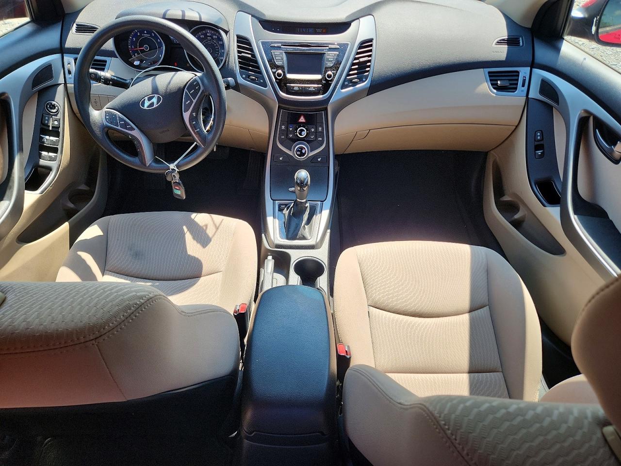 2014 Hyundai Elantra Se Красный vin: KMHDH4AE8EU141678