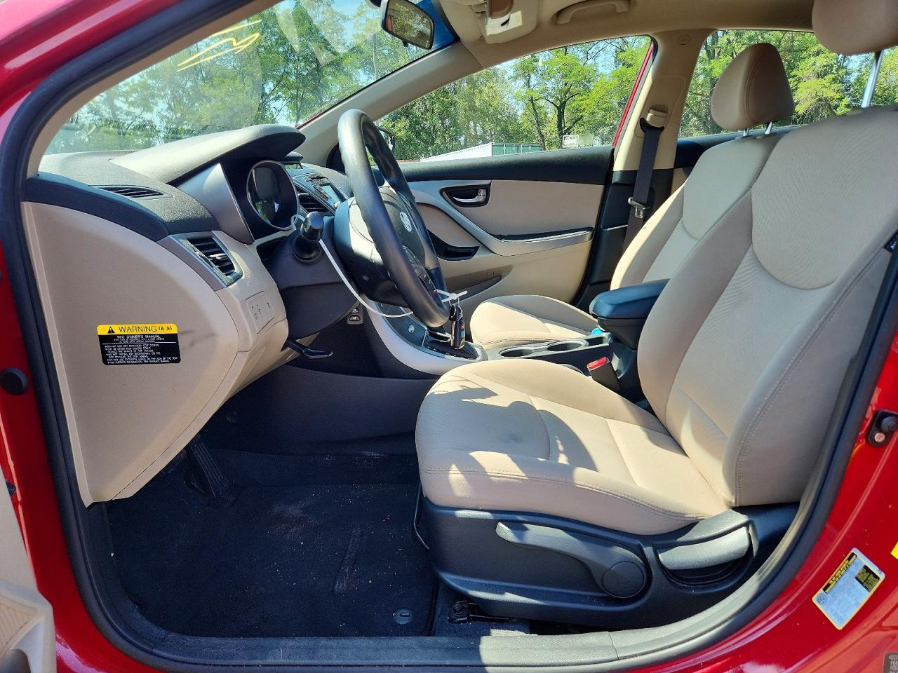 2014 Hyundai Elantra Se Красный vin: KMHDH4AE8EU141678