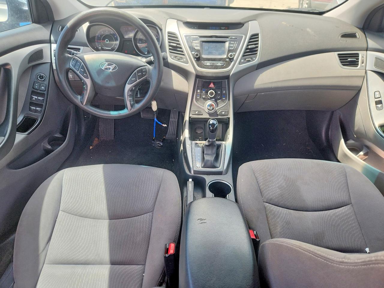 2014 Hyundai Elantra Se Silver vin: KMHDH4AE8EU143821