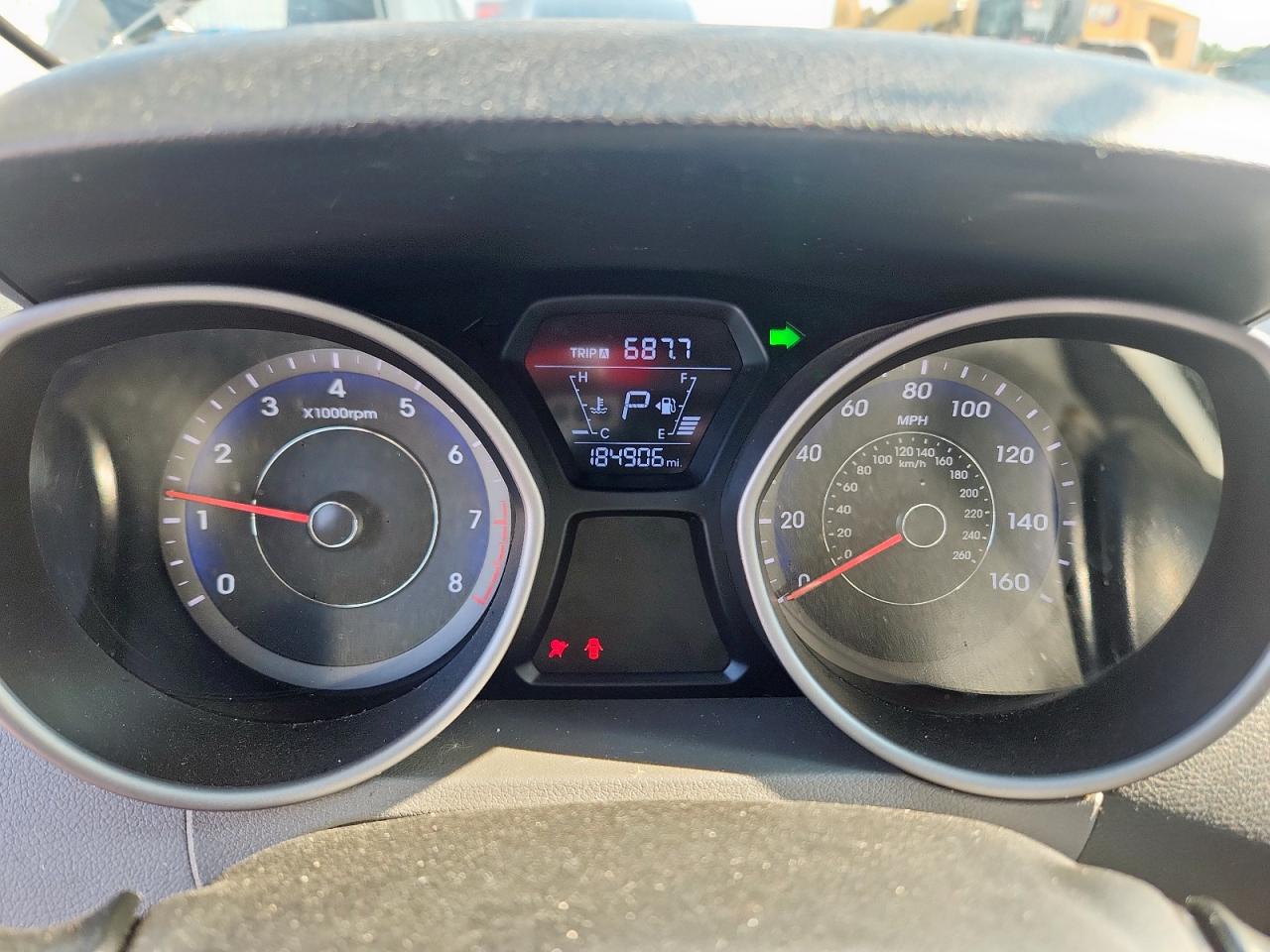 2014 Hyundai Elantra Se Black vin: KMHDH4AE8EU149408