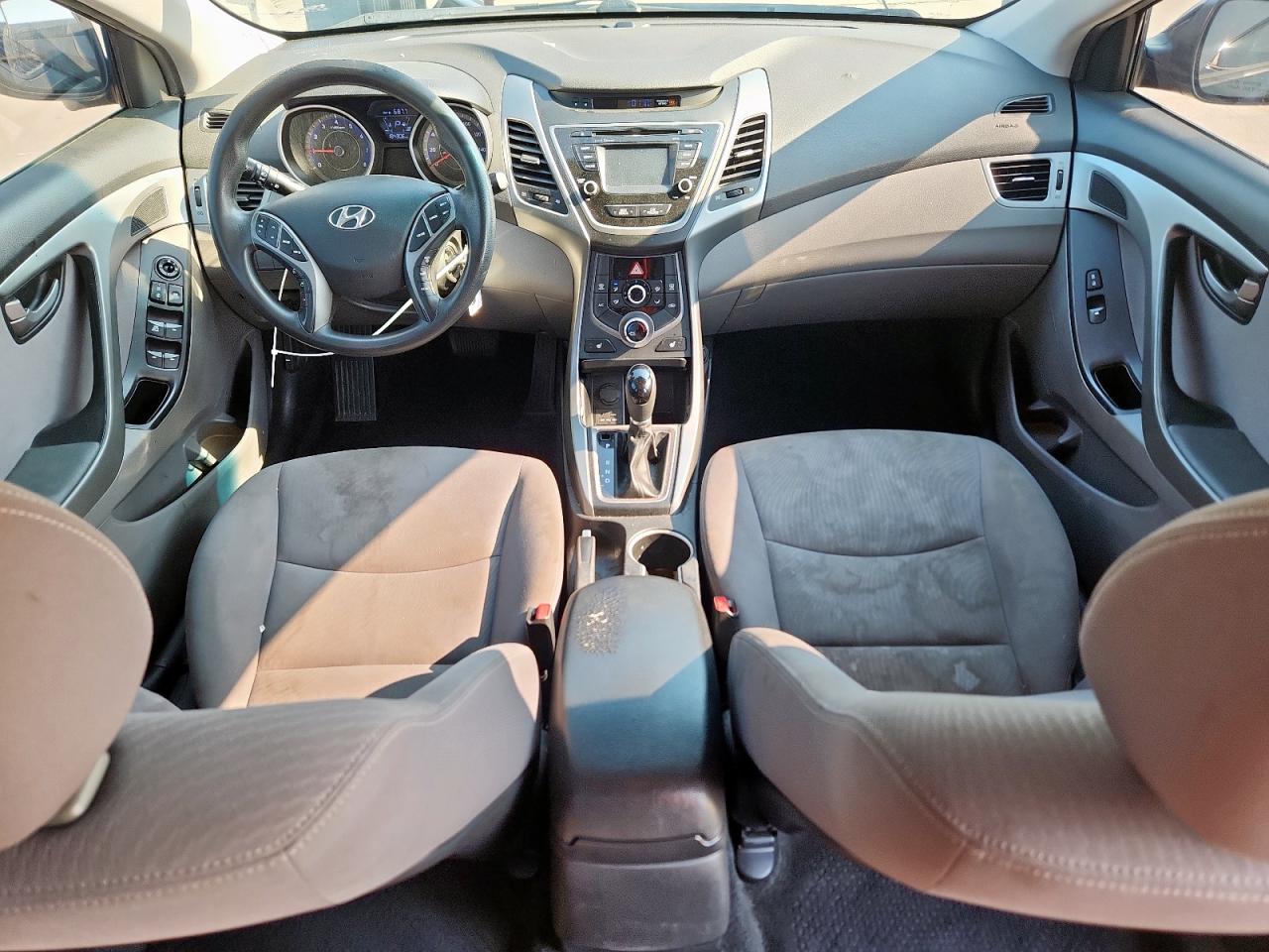 2014 Hyundai Elantra Se Black vin: KMHDH4AE8EU149408