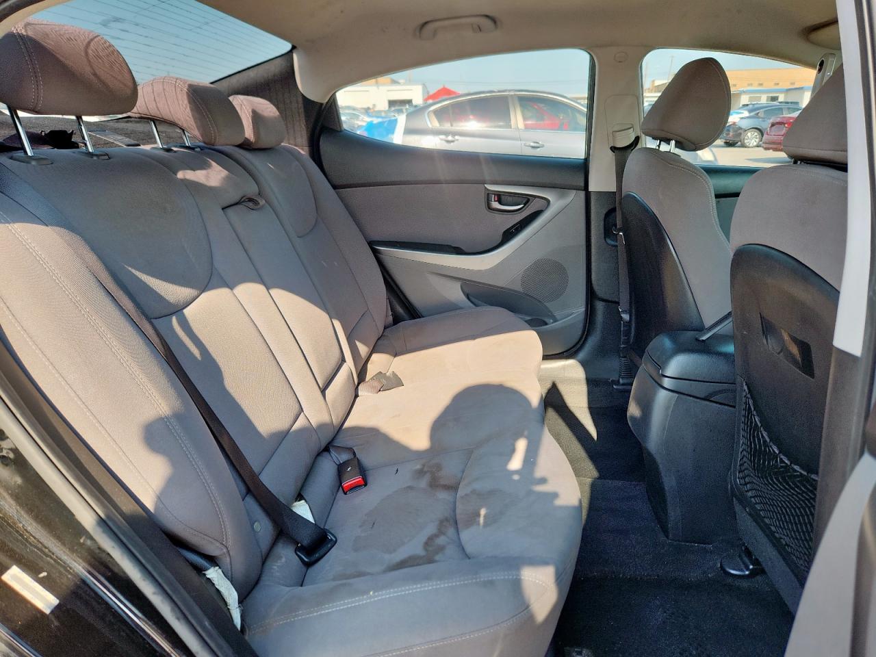 2014 Hyundai Elantra Se Black vin: KMHDH4AE8EU149408