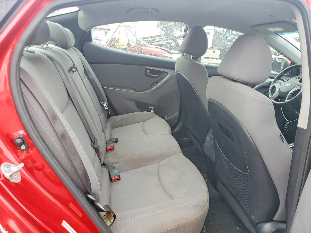 2014 Hyundai Elantra Se Red vin: KMHDH4AE8EU154236