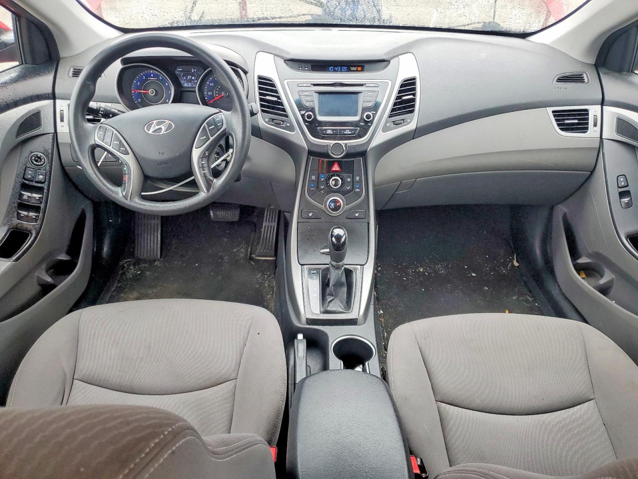2014 Hyundai Elantra Se Red vin: KMHDH4AE8EU154236