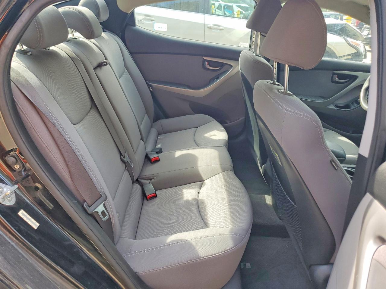 2014 Hyundai Elantra Se Black vin: KMHDH4AE8EU172249