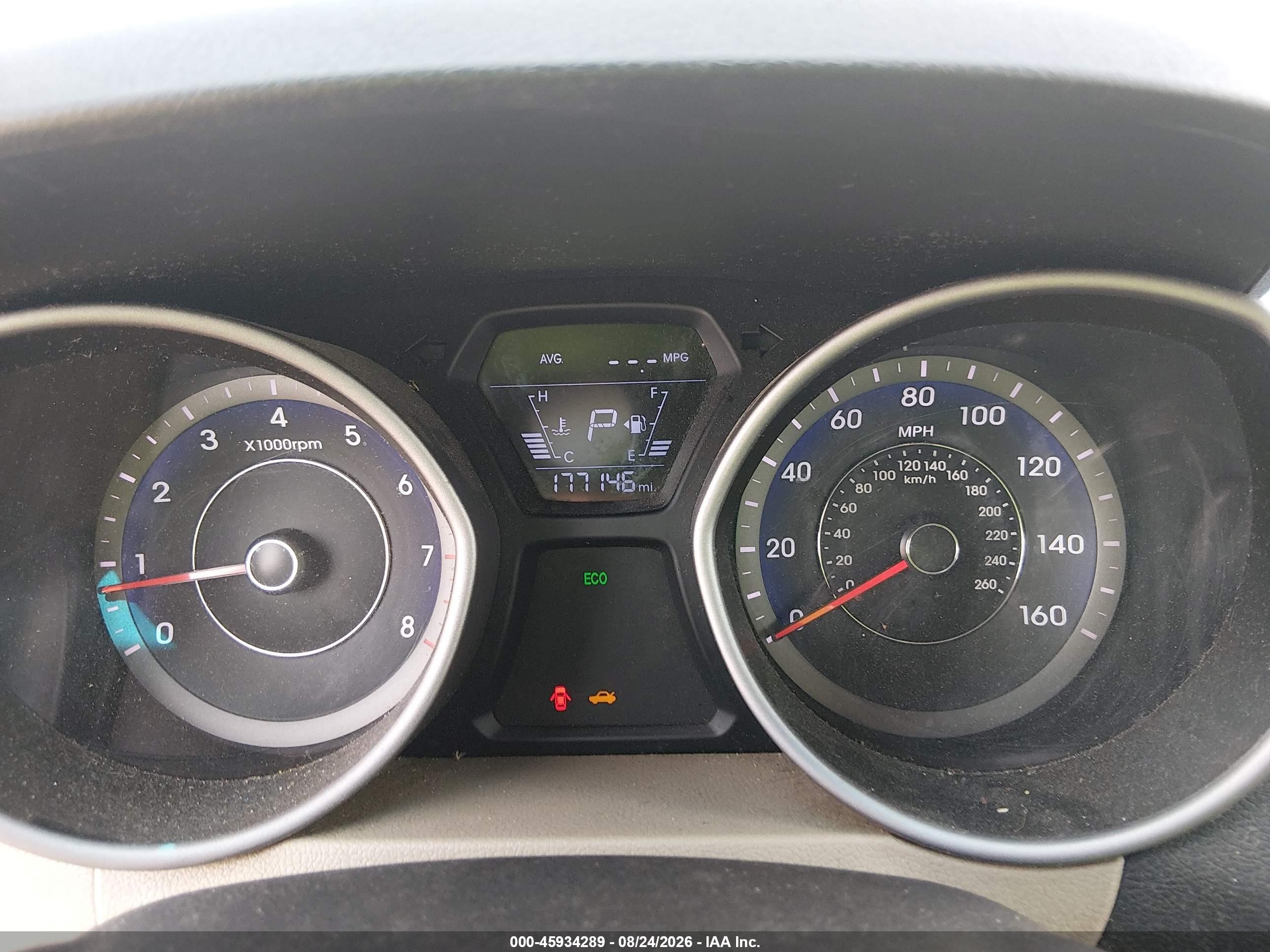 2014 Hyundai Elantra Se Синий vin: KMHDH4AE8EU178018