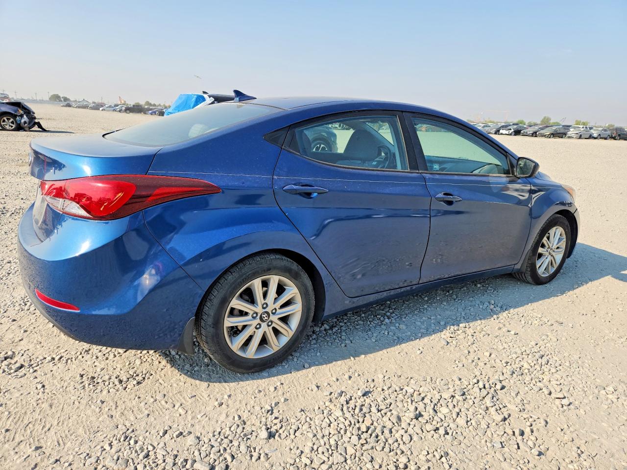 2014 Hyundai Elantra Se Blue vin: KMHDH4AE8EU178438