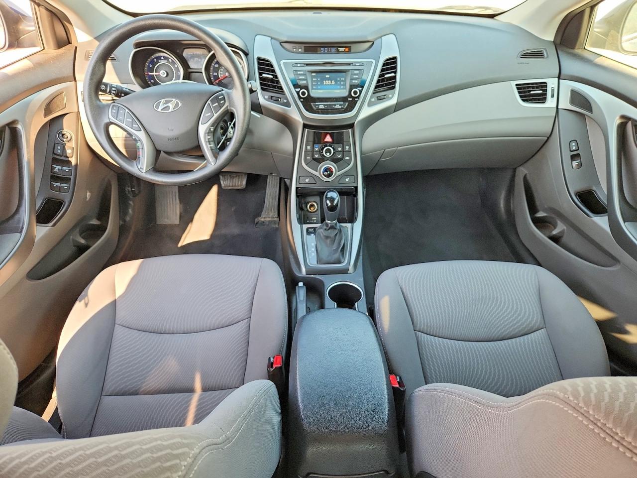 2014 Hyundai Elantra Se Blue vin: KMHDH4AE8EU178438
