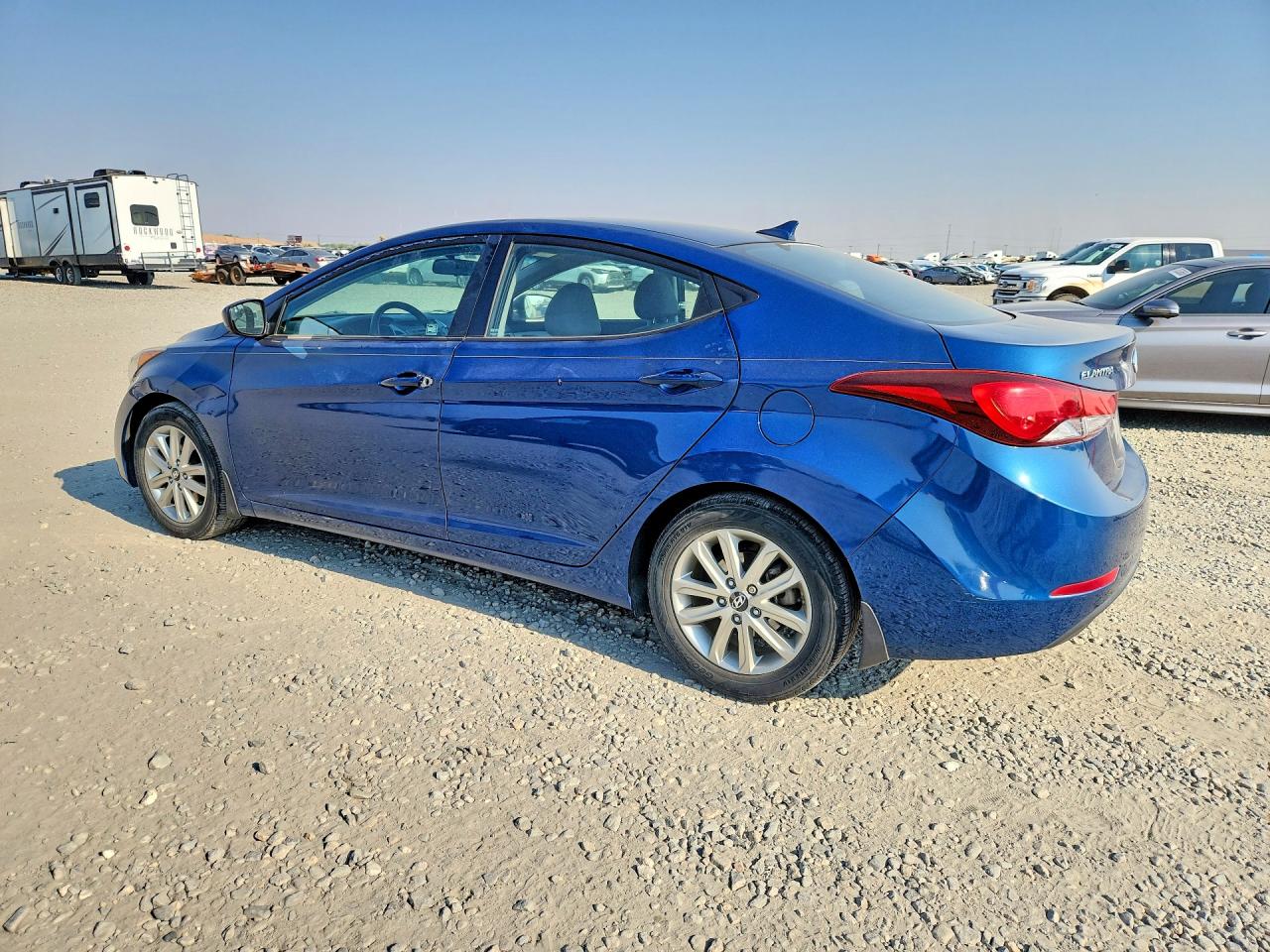 2014 Hyundai Elantra Se Blue vin: KMHDH4AE8EU178438
