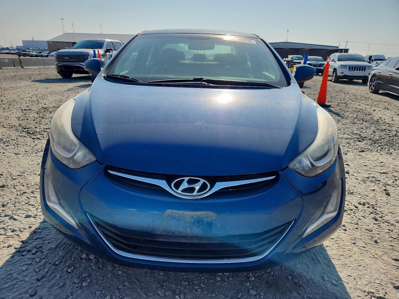 2014 Hyundai Elantra Se Blue vin: KMHDH4AE8EU178438