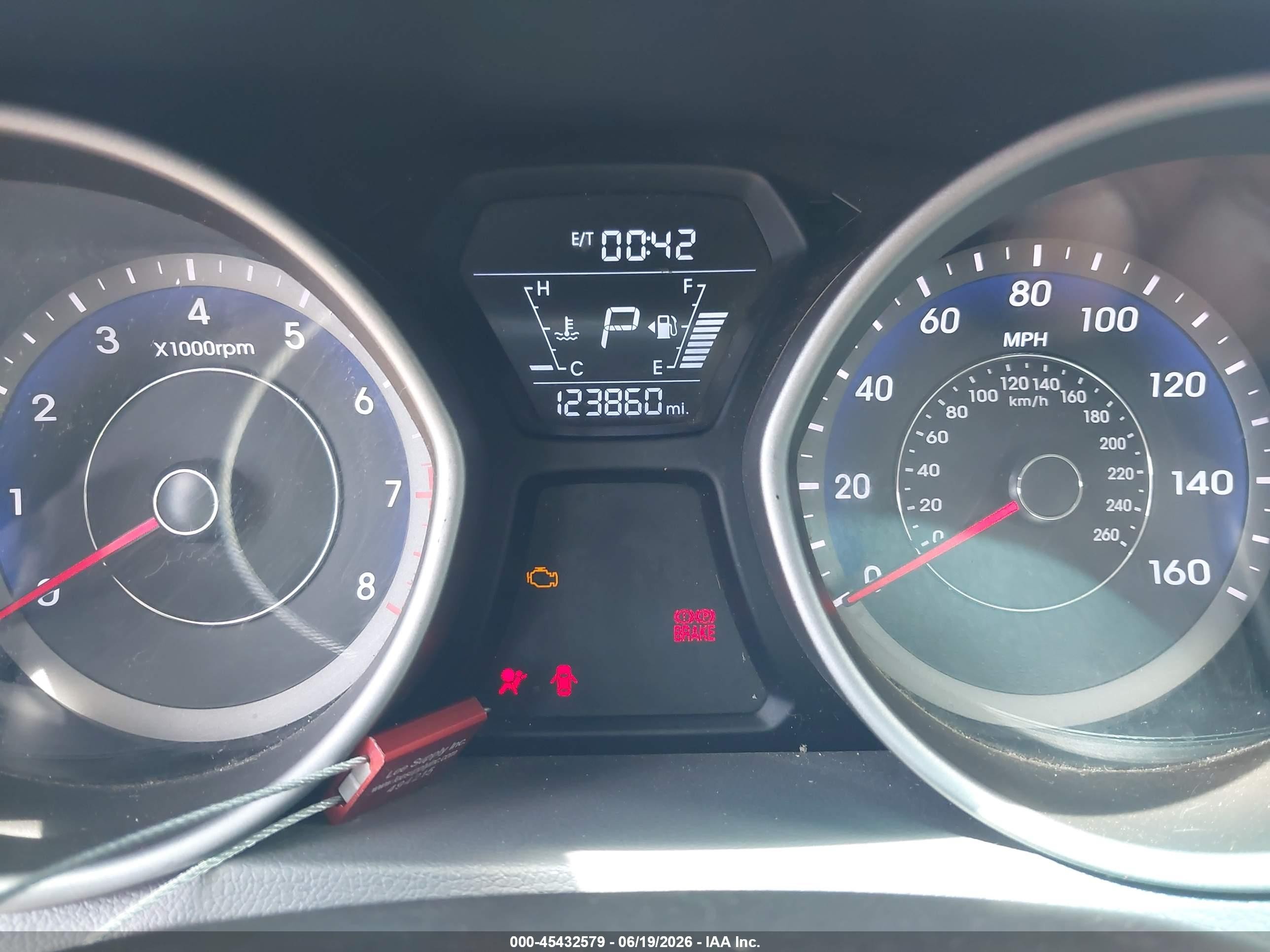 2014 Hyundai Elantra Se Black vin: KMHDH4AE8EU208733